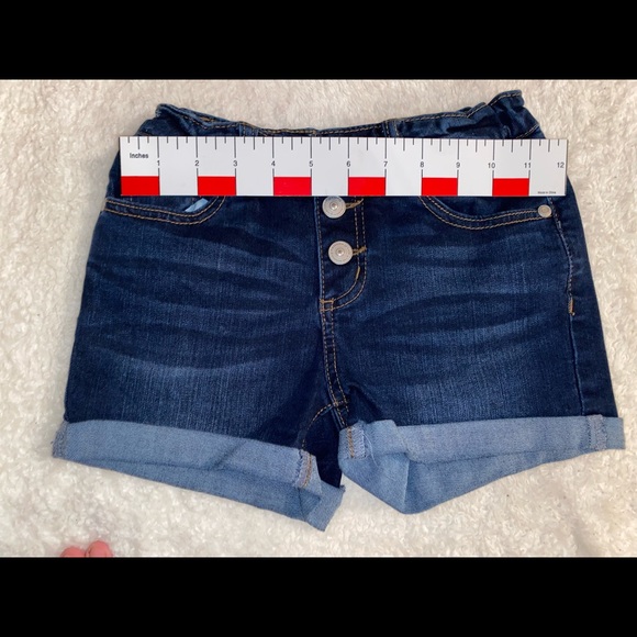 Girls Size 8 Jean Shorts Lot of 3 Arizona & VIGOSS - Picture 9 of 16